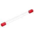 thumbnail image 1 of Uxcell Clear Rigid Tube Round Plastic Tubing with Red Rubber Caps, 305mm/ 12 Inch Length, 12mmx13mm/0.47"x0.51", 1 Set, 1 of 7