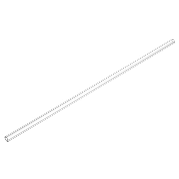Uxcell Clear Rigid Tubing 4mm(5/32") x 8mm(5/16") x 1Ft Length Round Plastic Polycarbonate Tube