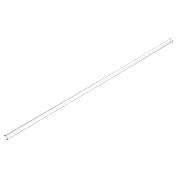Uxcell Clear Rigid Tubing 5mm(3/16") x 8mm(5/16") x 1Ft Length Round Plastic Polycarbonate Tube