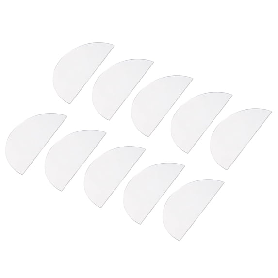 Uxcell Clear Semicircular Acrylic Place Cards For DIY Restaurant Instructions