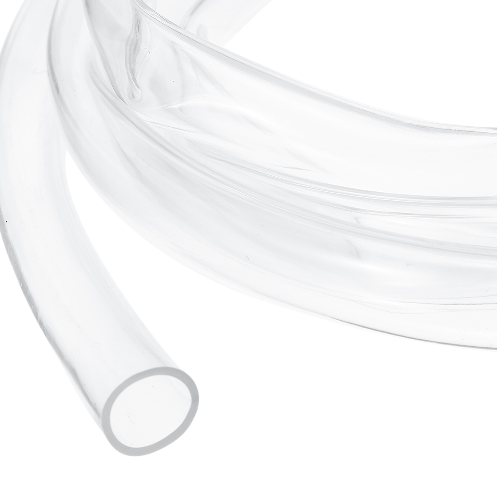 Uxcell Clear Tubing, 16mm ID x 20.20mm OD - 6ft Tube Lightweight Vinyl Hose, Transparent Flexible Plastic Water Tubing for Air Oil Water Transfer Aquarium Irrigation