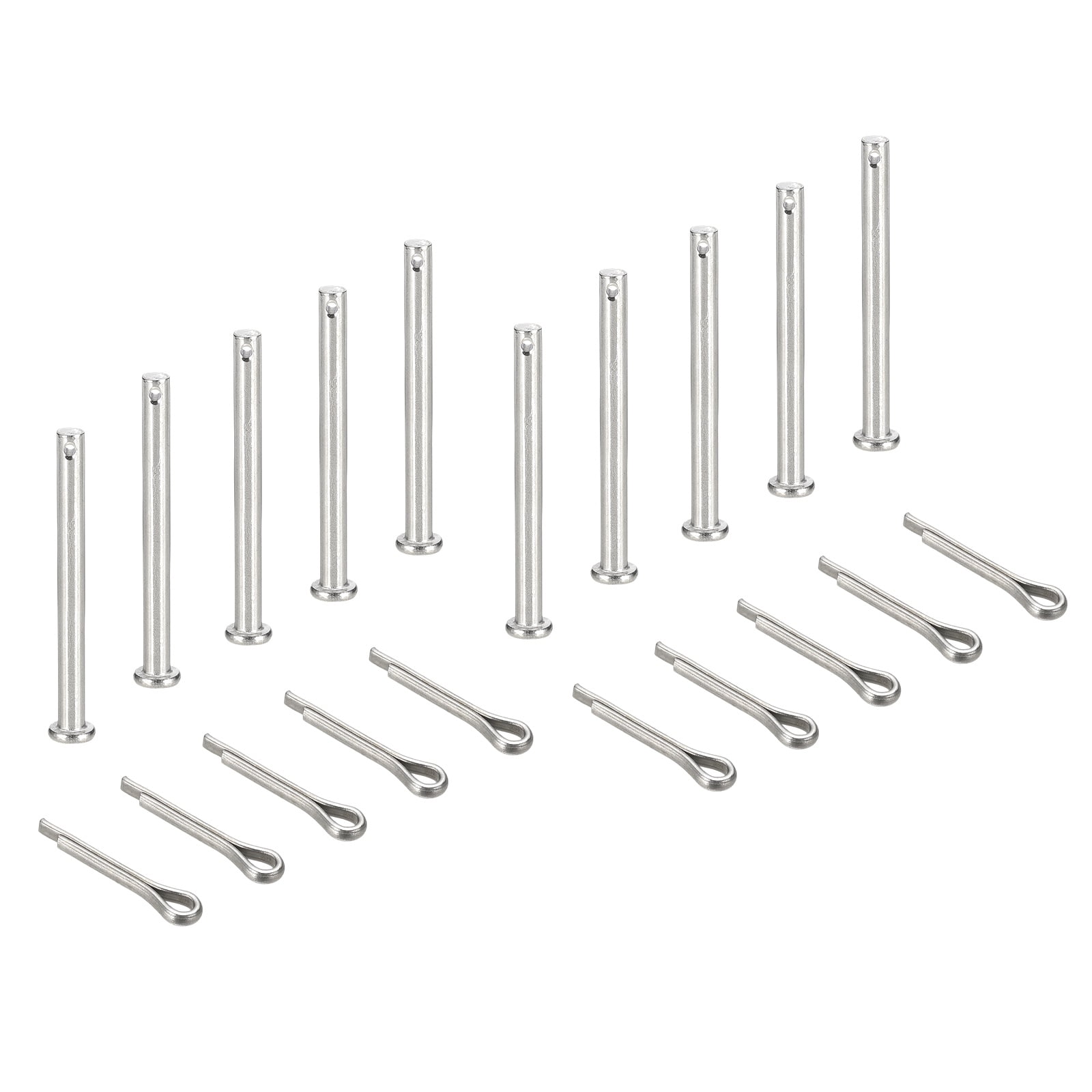 Uxcell Clevis Pins, Single Hole Flat Head Fastener Lock Systems with ...