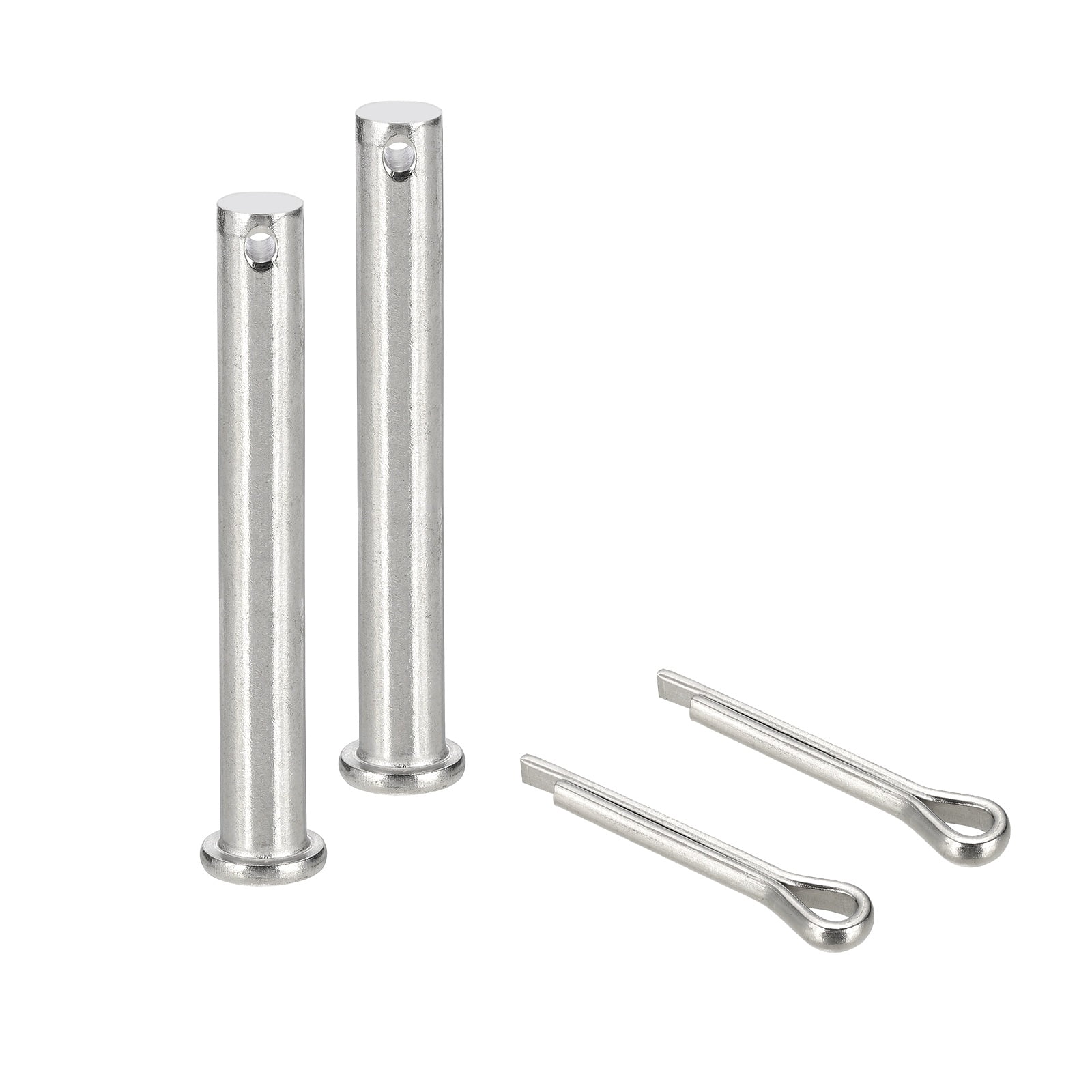 Uxcell Clevis Pins, Single Hole Flat Head Fastener Lock Systems with ...