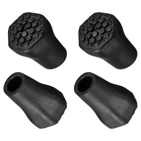 Uxcell Climbing Ski Cane Protectors Replacement Accessories Trekking Pole Tips 4 Pack