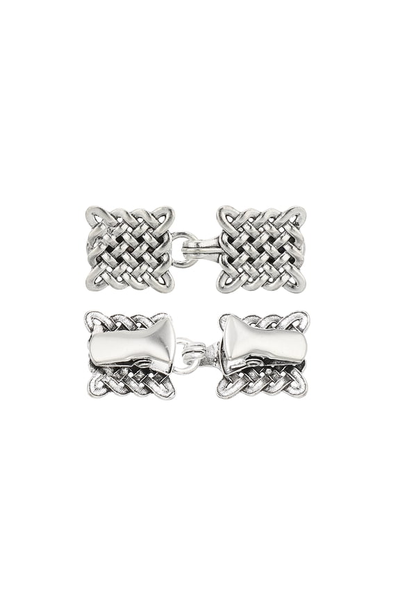 Cloak Clasp, 2Pcs Alloy Sweater Clips Retro Cardigan Buckles, Style 4