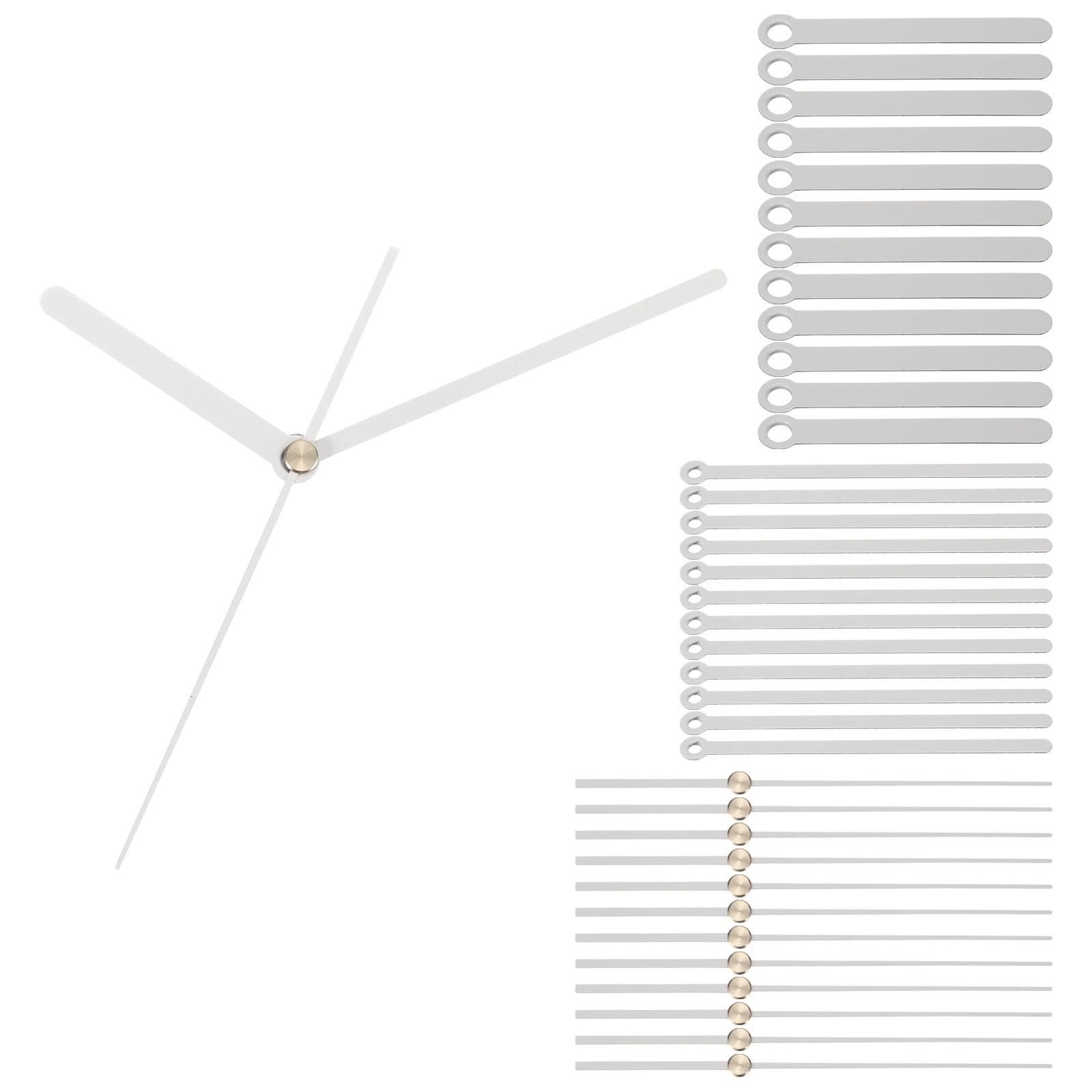 Uxcell Clock Hands, 12 Set Clock Hands Kits Clock Mechanism Movement