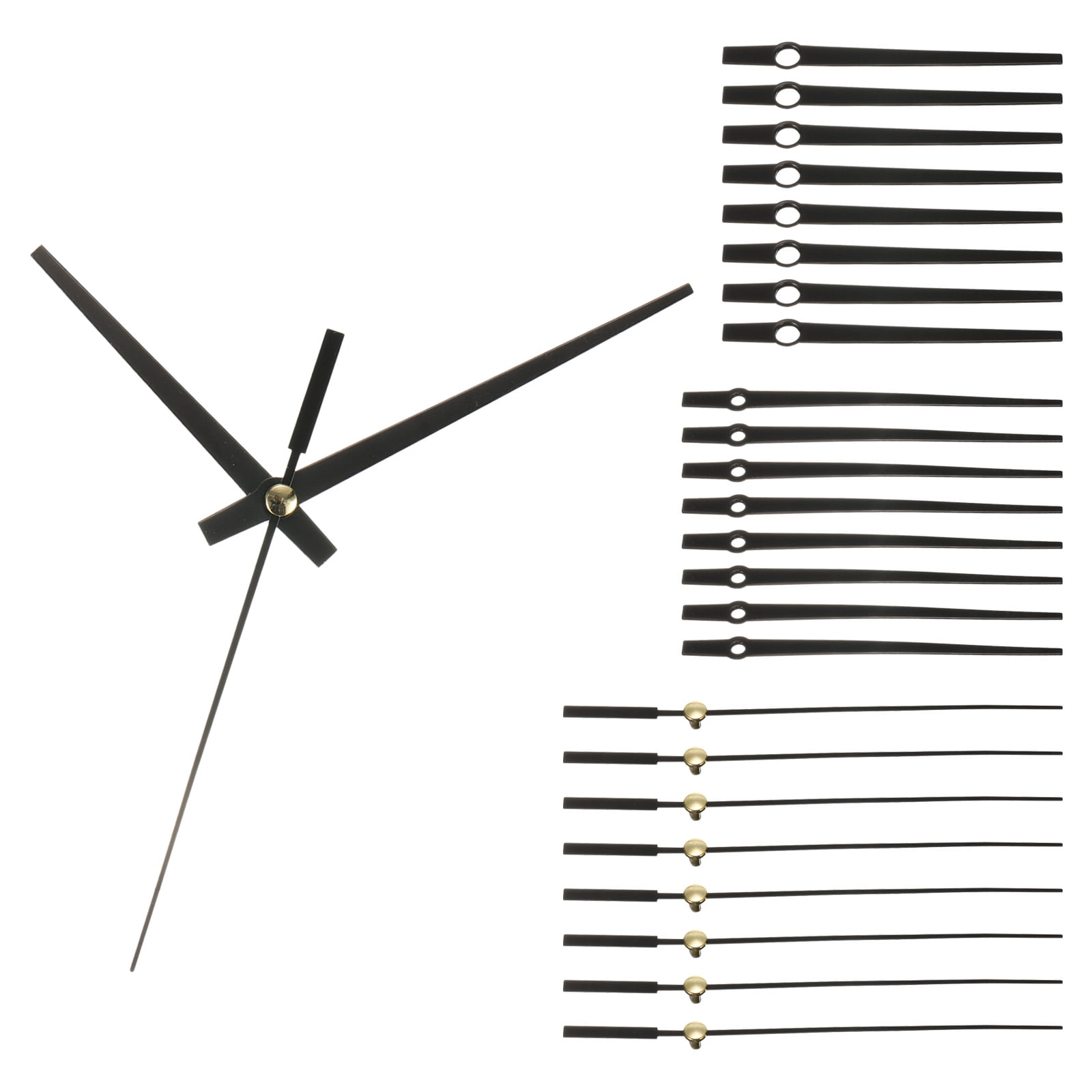 Uxcell Clock Hands, 8 Set Clock Hands Kits Clock Mechanism Movement
