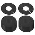 thumbnail image 1 of Uxcell Clothes Dividers, Closet Clothing Rack Dividers Blank Round Separator, Black 30 Pack, 1 of 5