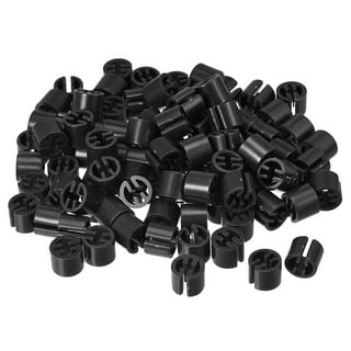 Elama Black Plastic Hangers 50-Pack 985111890M - The Home Depot