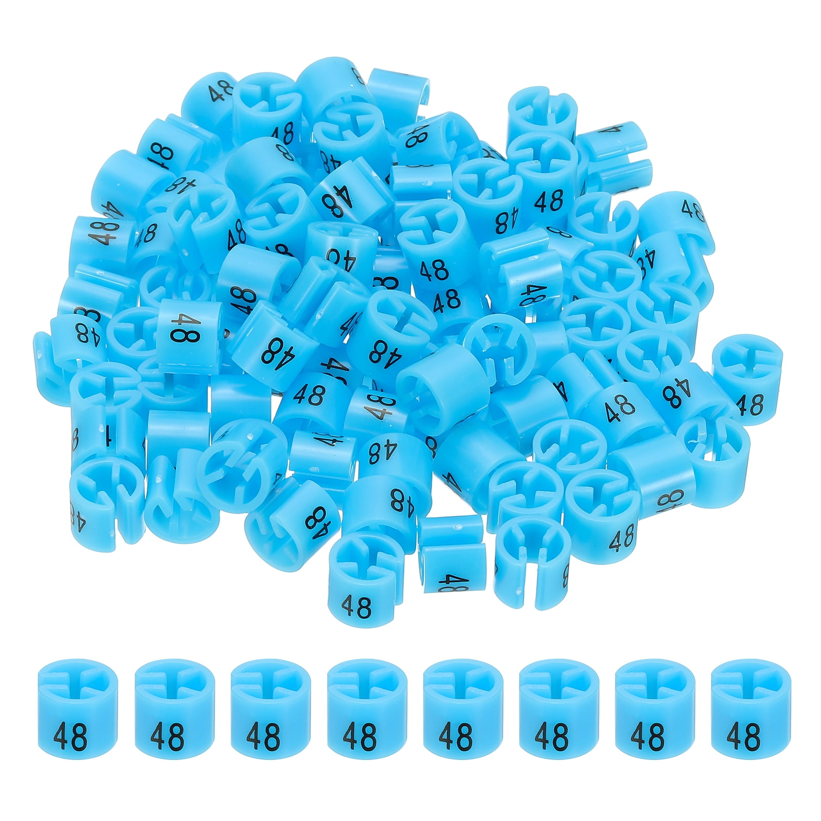 Clothes Hanger Markers Number 48 Tags Garment Size Tag Hanger Clips ...