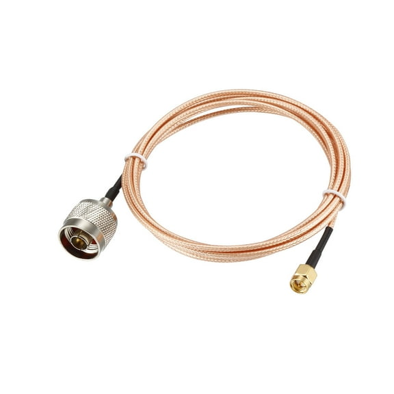 Uxcell Coax Extension Cable 50 Ohm 10 Ft SMA Male to N Male RG316 Jumper Cable