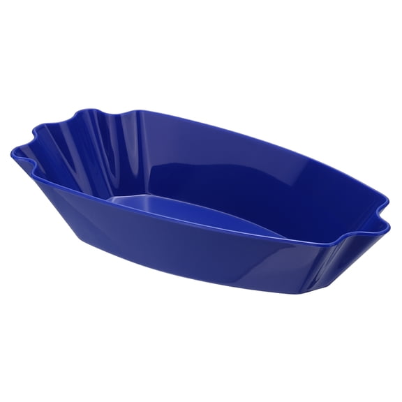 Uxcell Coffee Beans Sample Tray, 400g Coffee Beans Display Dish Reusable Plastic Sample Weighing Tray Storage Container for Home Cafe Exhibition Weighing and Displaying, Blue