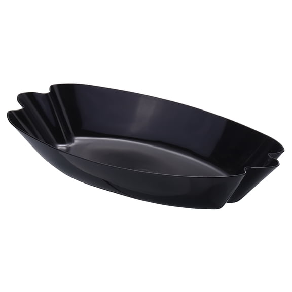 Uxcell Coffee Beans Sample Tray, 500g Coffee Beans Display Dish Reusable Plastic Sample Weighing Tray Storage Container for Home Cafe Exhibition Weighing and Displaying, Black