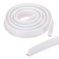 thumbnail image 1 of Uxcell Collapsible Shower Threshold Water Dam Guard, Shower Stopper Barrier Self Adhesive Sink Splash Guards White 79"x1.2"x 0.6", 1 of 7