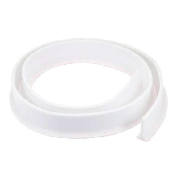 Uxcell Collapsible Shower Water Retention System 35.43" Dry and Wet Separation, Disposable Gloves White
