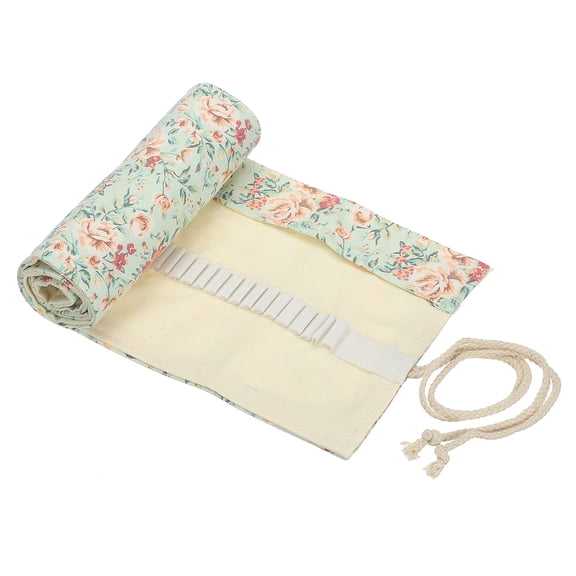 Uxcell Color Pencil Organizer, 72 Slots Colored Pencil Holder Bag Artist Pencil Organizer Roll Art Supplies Organizing for Pencil Brush Marker Outdoor