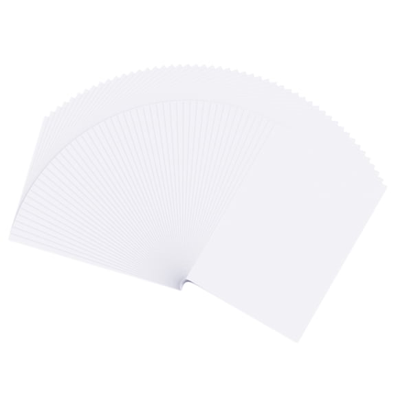 Uxcell Colored A5 Copy Paper, 200 Pcs Crafting Decorating Origami Paper, White