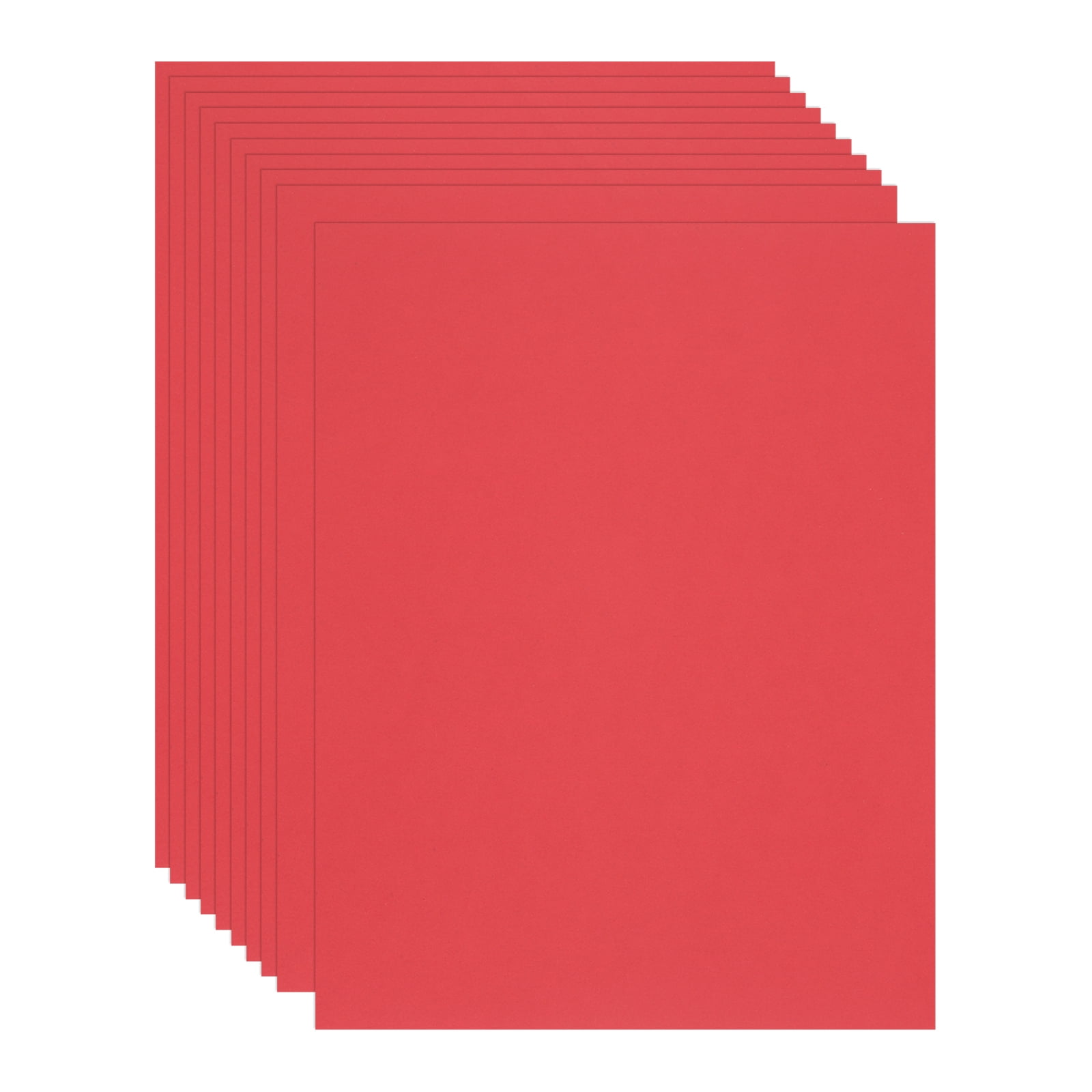 Uxcell Colored Cardstock Paper Origami Paper for Paper DIY Paper Painting Scrapbooking Paper Crafting Bright Red 9 x 6 inch
