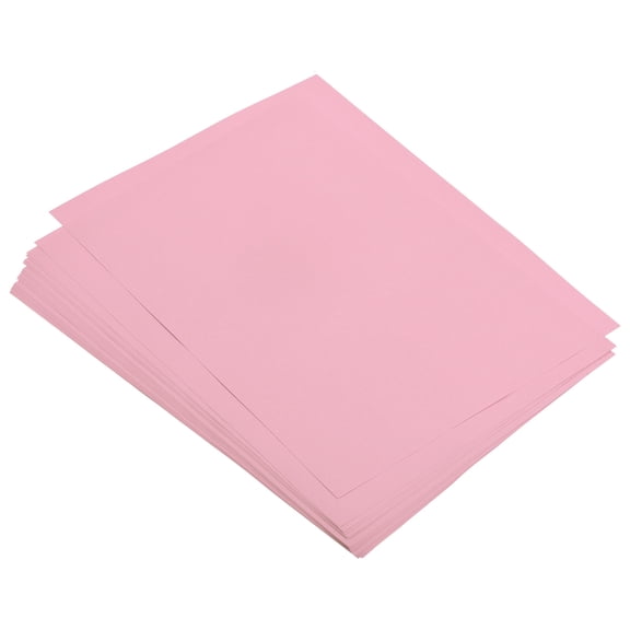 Uxcell Colored Copy Paper 8.3x11.7" 80gsm Pink 25 Sheets