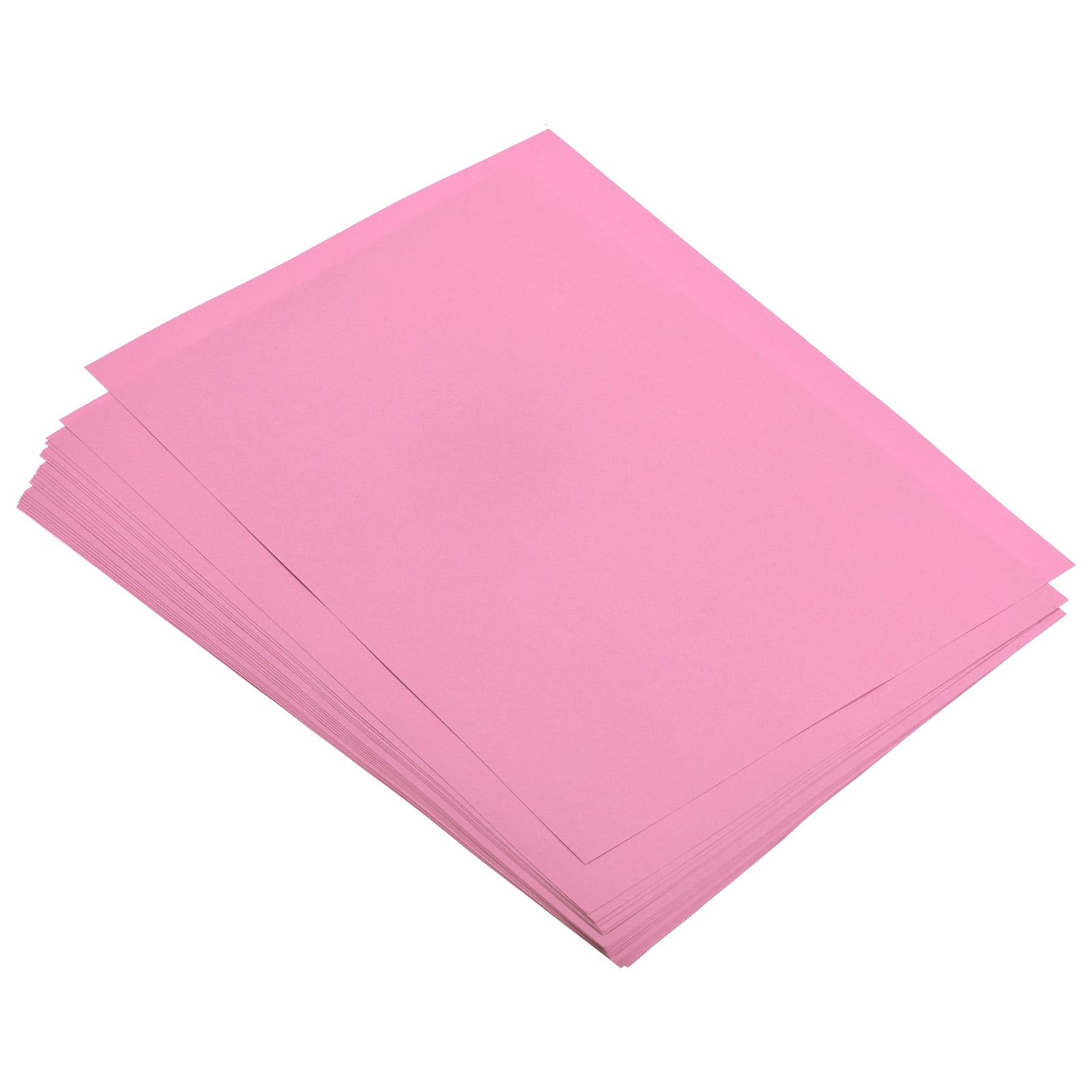 Uxcell Colored Copy Paper 8.5x11 Inch Printer Paper 22lb/80gsm Pink 50  Sheets for Office Printing