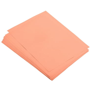 Uxcell Colored Copy Paper 8.5x11 Inch 21lb/75gsm Fluorescent Pink 25 Sheets