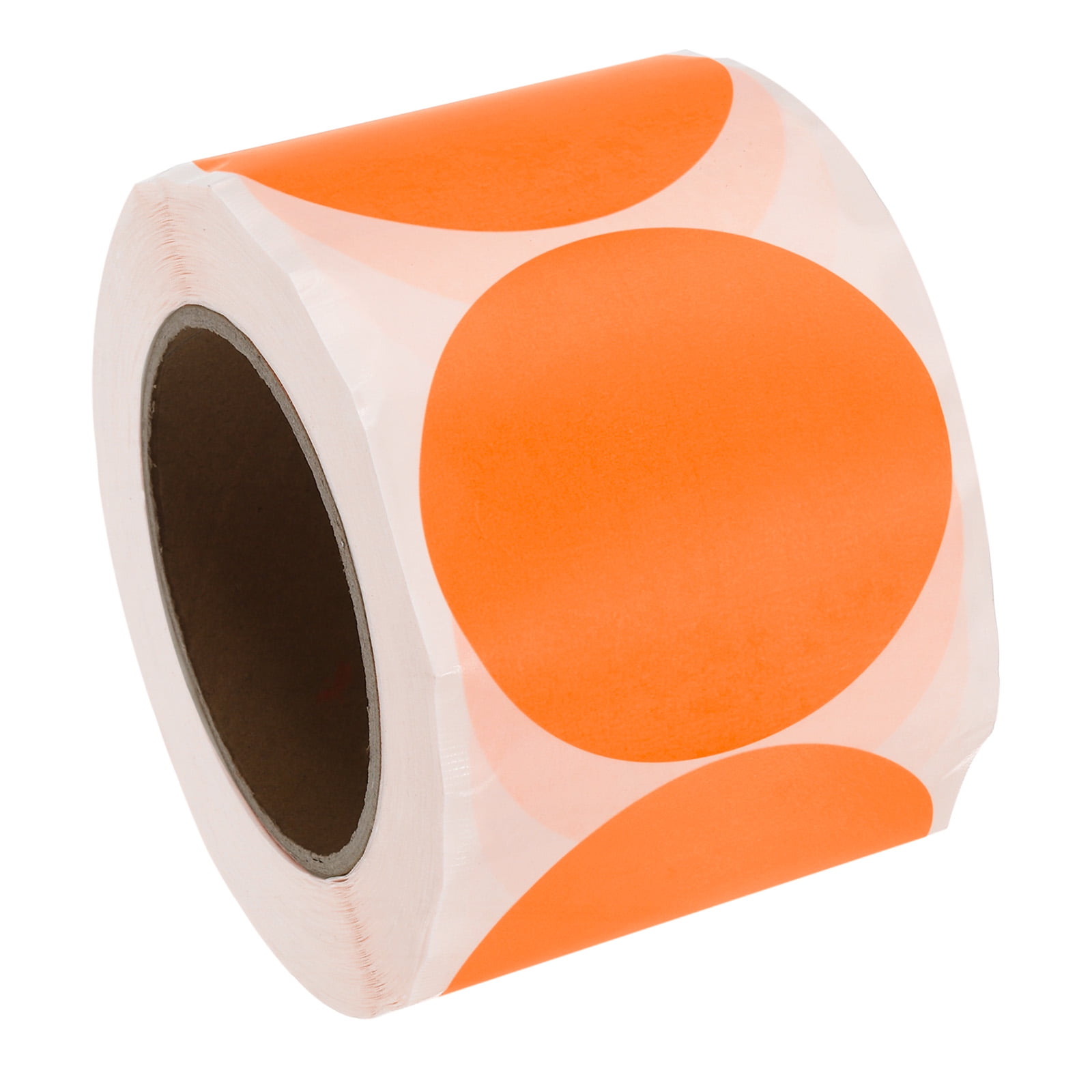 Uxcell Colored Dot Stickers Color Coding Labels Blank Circle Sticker ...