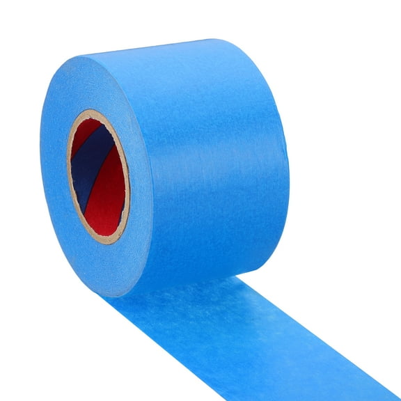 Uxcell Colored Masking Tape 2" x 55 Yards, Color Code Labeling Tape, Blue