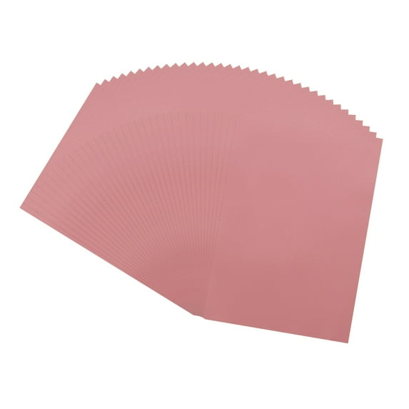 Uxcell Colored Vellum Paper, 50 Sheet Pink 5" x 7" Printable Vellum Paper
