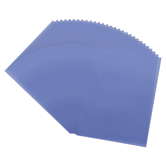 Uxcell Colored Vellum Paper, 60 Sheet Deep Blue 8.5" x 11" Printable Vellum Paper