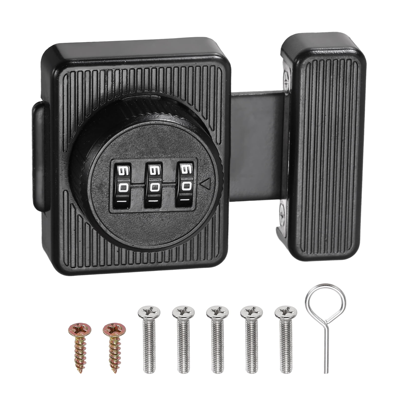 Uxcell Combination Cabinet Lock, 2 Inch 3-Digit Keyless Metal Drawer ...