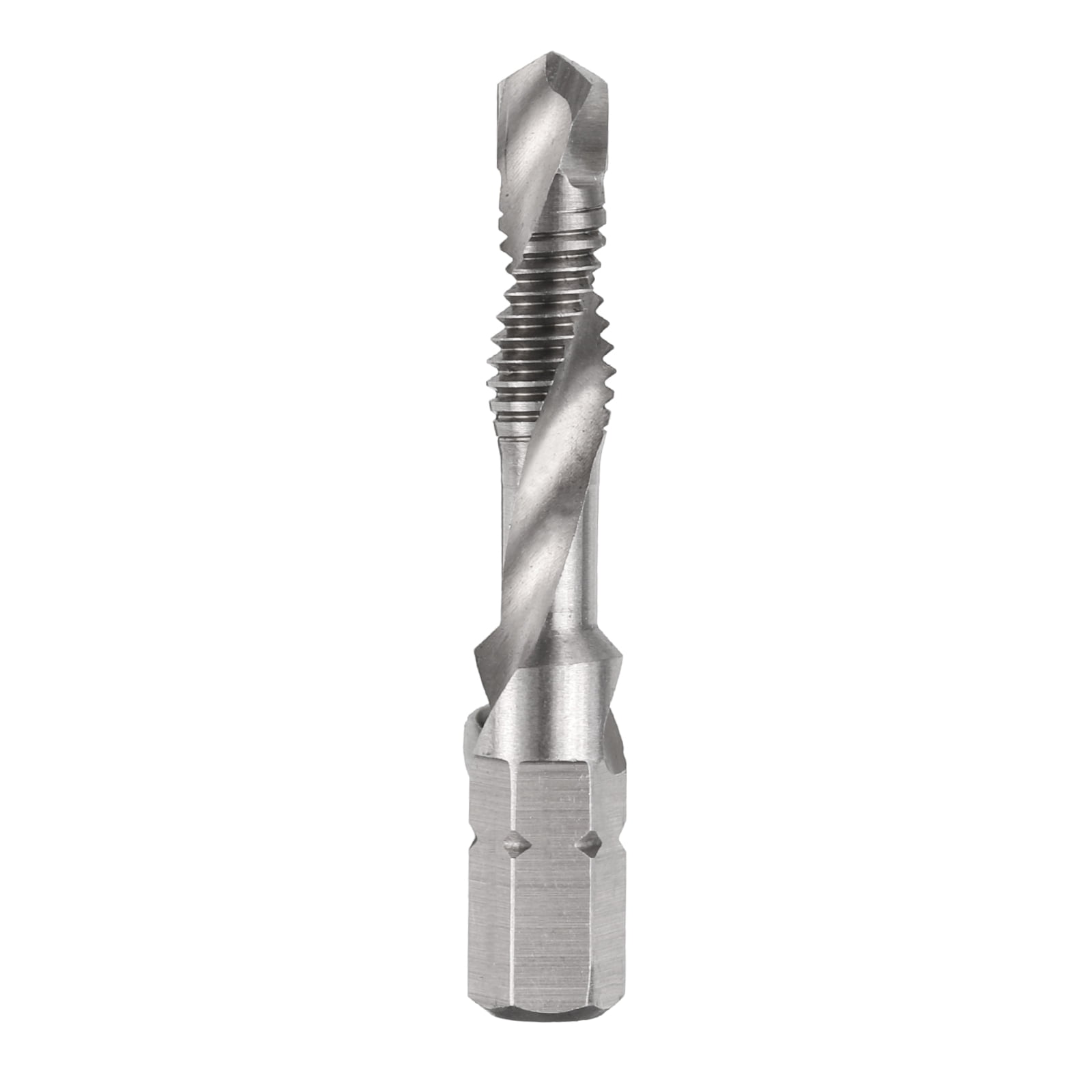 Uxcell Combination Drill and Tap Bit Metric M6 x 1 Thread 1/4