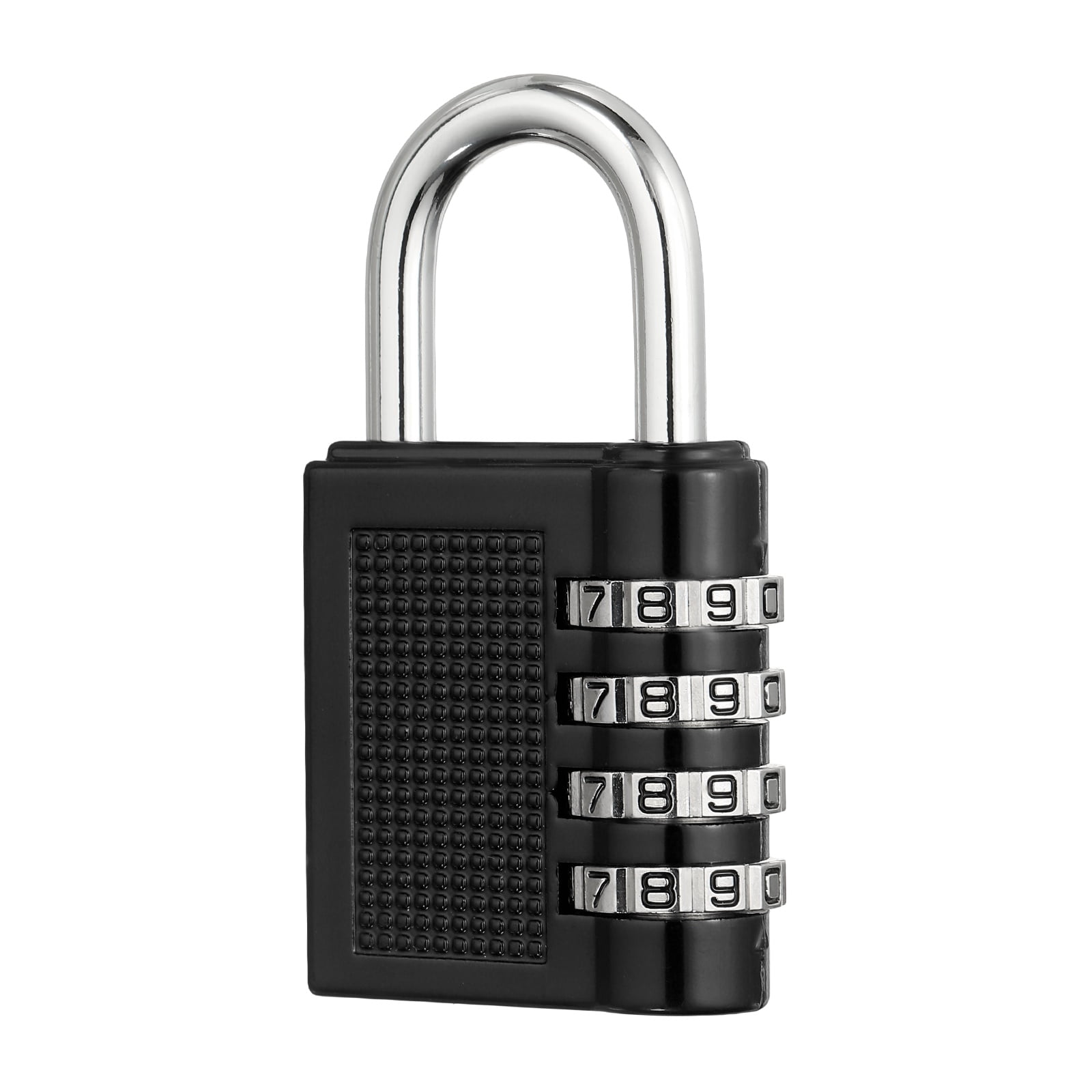 Padlock Box Large Uxcell Combination Padlock (Large, Black), 4-Digit Combo Padlock ...