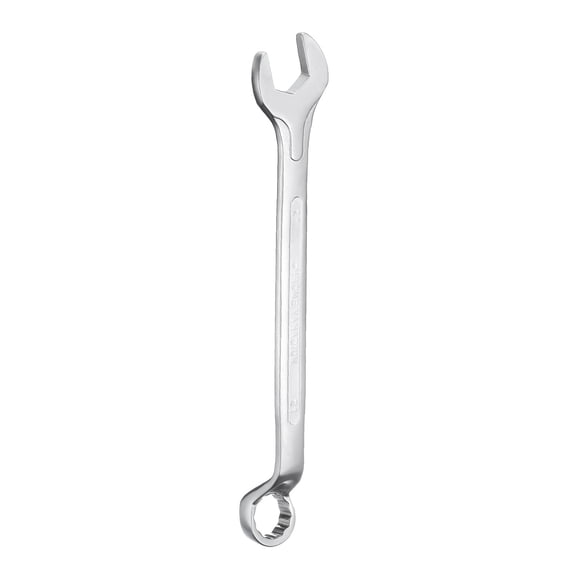 Uxcell Combination Wrench Offset 21mm 75-Degree 12-Point Box End and 15 Angled Open End Metric CR-V Steel Nickel Plated Multi-function Spanners for Mechanics DIY Enthusiasts