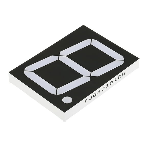 Uxcell Common Cathode 7 Segment 10 Pin 1 Bit 7.2V 4" Digit Height LED Display Digital Tube Red
