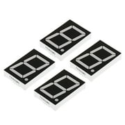 Uxcell Common Anode 7 Segment 10 Pin 1 Digit 6V LED Display Digital Tube Green 4 Pack