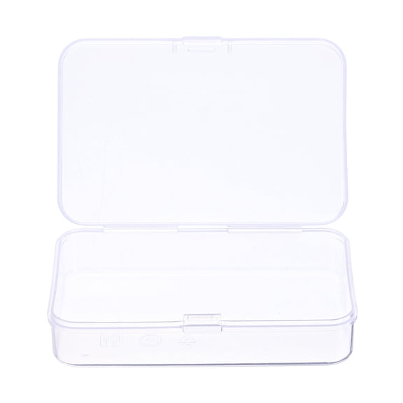 Uxcell Component Storage Box 3.35" PP Electronic Organizer Box with Cover Hardware Containers Tools Boxes
