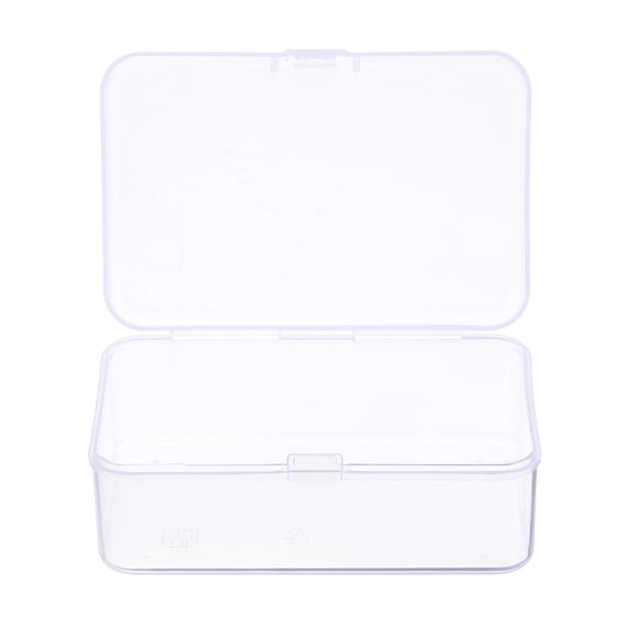 Uxcell Component Storage Box 3.54" PP Electronic Organizer Box with Cover Hardware Containers Tools Boxes