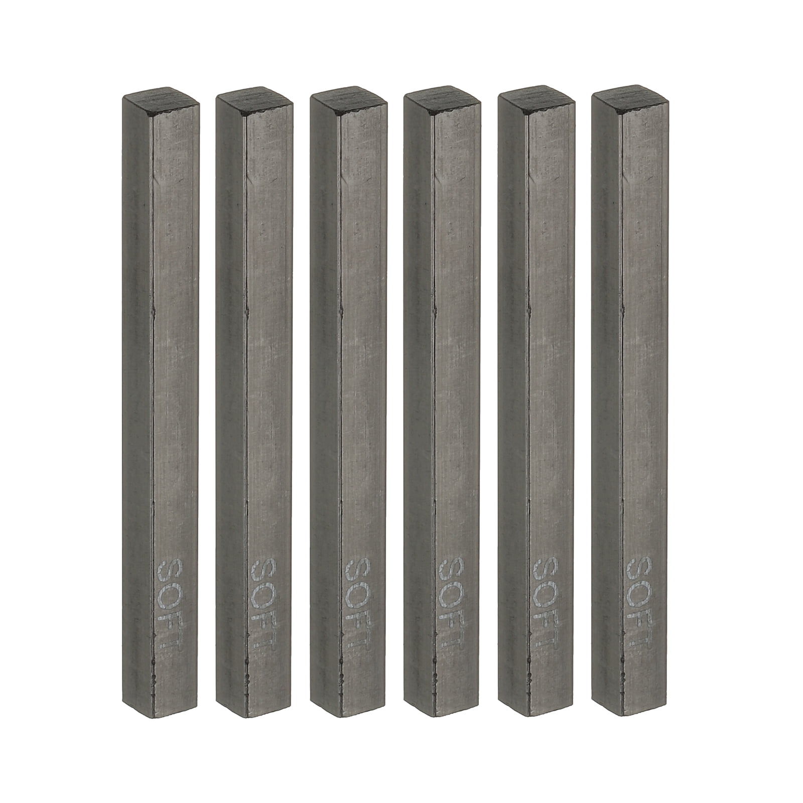 Uxcell Compressed Charcoal Sticks, 6 Pack Soft Grade Art Supplies ...