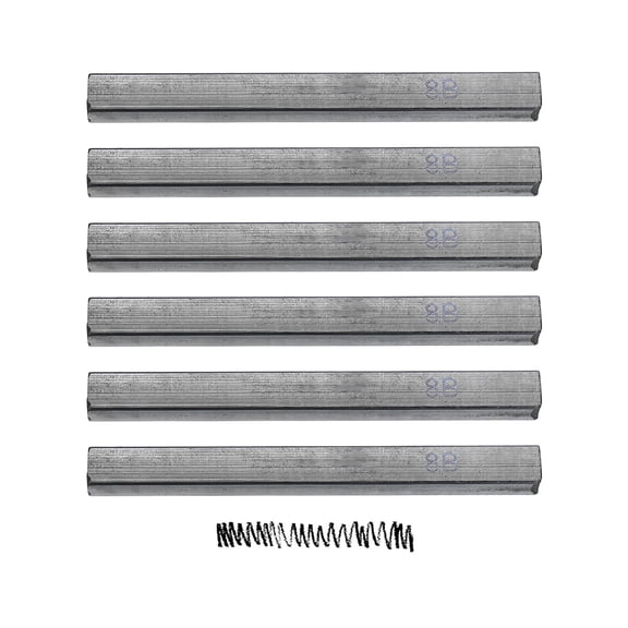 Uxcell Compressed Charcoal Sticks, 8B Grade Square Vine Charcoal Sticks Set Art Supplies for Painting Drawing Sketching Shading Artists Beginners(Pack of 6)