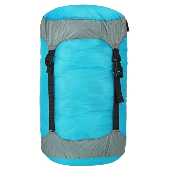 Uxcell Compression Stuff Sack, 10L S Size Waterproof Sleeping Bag Storage Sack Blue