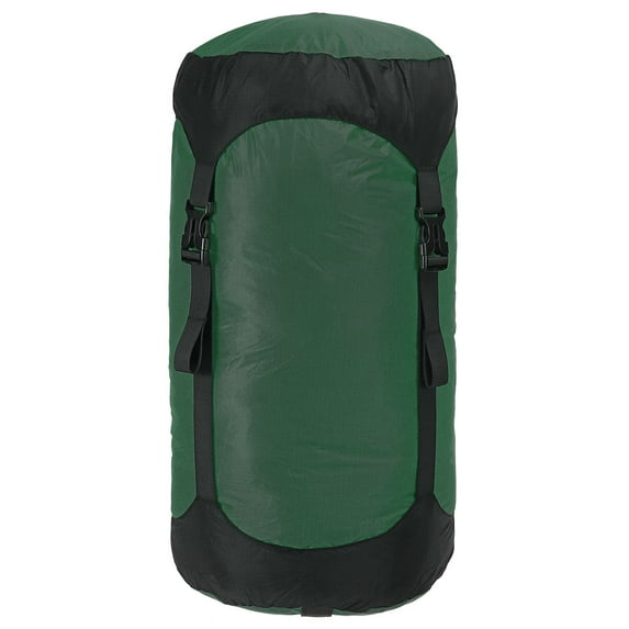 Uxcell Compression Stuff Sack, 25L Waterproof Sleeping Bag for Backpacking, Green