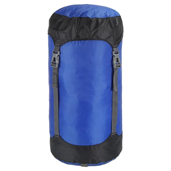 Uxcell Compression Stuff Sack, 35L XL Size Waterproof Sleeping Bag, Blue