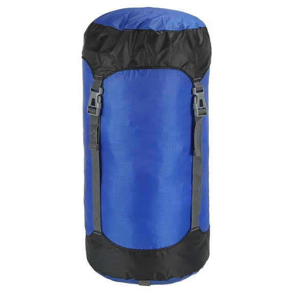 Uxcell Compression Stuff Sack, 35L XL Size Waterproof Sleeping Bag, Blue
