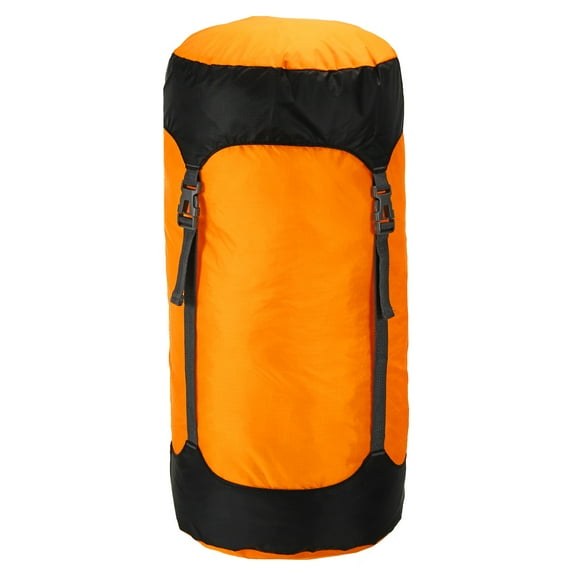 Uxcell Compression Stuff Sack, 8L S Size Waterproof Sleeping Bag, Orange