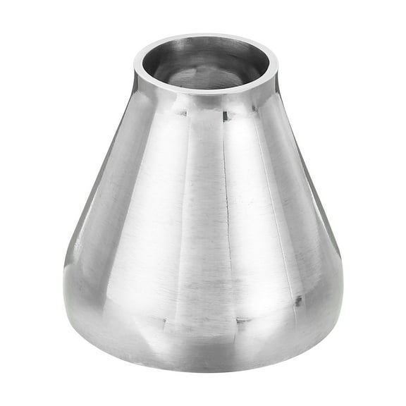 Uxcell Concentric Reducer, 2 1/2" to 1 1/4" HVAC Duct Reducer and Increaser Weld Pipe Fittings Pipe Stainless