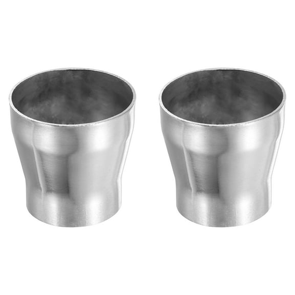 Uxcell Concentric Reducer, 2 Pack 1" to 1-1/4" HVAC Concentric Reducer and Increaser 304 Stainless Steel