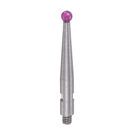 Uxcell Contact Point for Dial Test Indicator, 2mm Diameter Ball Tip M1.8x0.35 Thread 0.82" Length