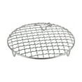 thumbnail image 1 of Uxcell Cooling Rack, 6.5" Round Stainless Steel Baking Rack with 20mm Legs for BBQ/Cooking/Roasting/Grilling/Steaming/Drying, Wire Cooling Rack for Baking [Silver], 1 of 7
