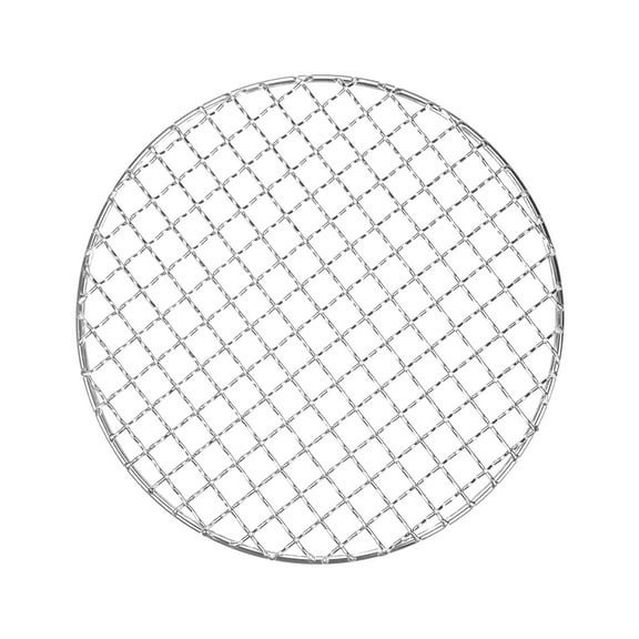 Uxcell Cooling Rack, 8" Round Stainless Steel Baking Rack for BBQ/Cooking/Roasting/Grilling/Steaming/Drying, Wire Cooling Rack for Baking [Silver]