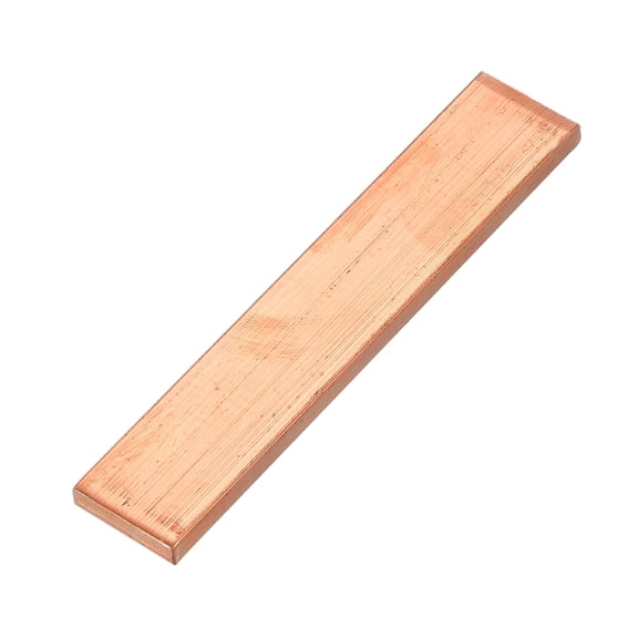 Uxcell Copper Bar, 1/5"x0.79"x3.9" Pure Copper Strip for Craft Science Class, 1 Pcs